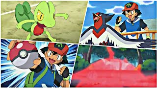 Ash catches all Hoenn Pokemon  Ash catches Treecko [upl. by Wight933]