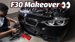 1 Day Makeover On My New F30 340i  Huge Transformation 👀 [upl. by Bodnar]