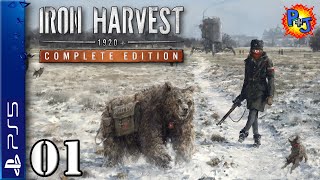 Lets Play Iron Harvest Complete Edition PS5  Polania Republic Console Gameplay Episode 1 PJ [upl. by Acire]