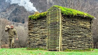 Ultimate Wilderness Survival Building Shelters and Exploring Ancient Caves [upl. by Pantheas]