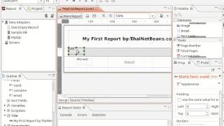 Jaspersoft Studio new version of iReport tutorial 1 [upl. by Flore]