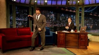 Nick Offerman Break Dances Late Night with Jimmy Fallon [upl. by Romo]