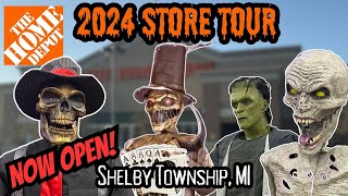 2024 Home Depot  Full Walkthrough  New Animatronics amp Props  Shelby Township Michigan [upl. by Aes]