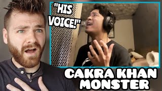 First Time Hearing Cakra Khan quotMonsterquot James blunt  AGT 2023 SINGER REACTION [upl. by Flavio]