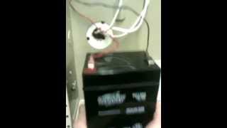 How to replace battery in Honeywell security system [upl. by Tsepmet]