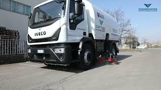 Dulevo Truck Mounted Type Road Sweeper [upl. by Arie747]