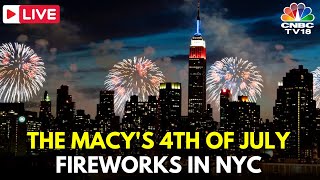 LIVE The Macys 4th of July Fireworks  Fourth of July Fireworks Show in New York  USA Live N18G [upl. by Olcott209]