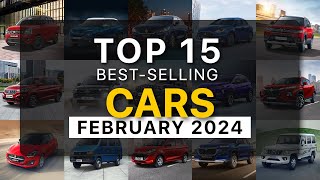 Top 15 Best Selling Cars In India In February 2024 [upl. by Engelhart]