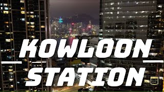 Hong Kong  Kowloon Station  Drone Snap  Chill Out Music [upl. by Aitnyc]