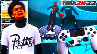 BEST DRIBBLE TUTORIAL  DRIBBLE MOVES IN NBA 2K22  ADVANCED HANDCAM DRIBBLE IN TUTORIAL NBA 2K22 [upl. by Ekle447]