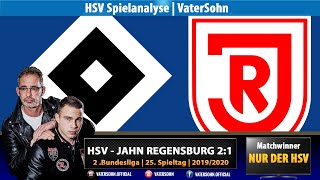 HSV  Jahn Regensburg 21  Befreiungsschlag geglückt  Hunt mit dem Siegtreffer VaterSohn [upl. by Procora963]