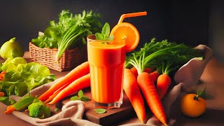 Creamy Carrot Smoothie 🥕 [upl. by Godliman]