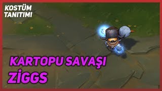 Kartopu Savaşı Ziggs Kostüm Tanıtımı League of Legends [upl. by Auguste]