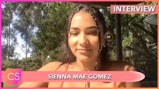 Sienna Mae Gomez Shares When Shell Reveal Her Boyfriends Identity Teases New Line for SIENNA SWIM [upl. by Nwahser]