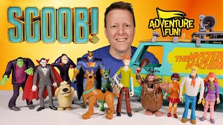 SCOOB Official Movie Trailer Action Figures Scooby Doo Movie Figures Adventure Fun Toy Review [upl. by Sanoy840]