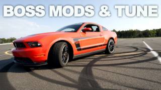 2012 Boss 302 Gets Mods Dyno Tune and Track Tested [upl. by Nolham]