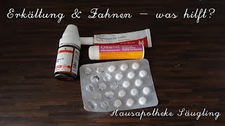 Hausapotheke Erkältung Zahnen Vitamin D [upl. by Anaili]