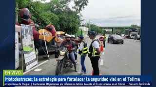 En 15 aumentó la accidentalidad en motocicletas en el Tolima [upl. by Krawczyk]