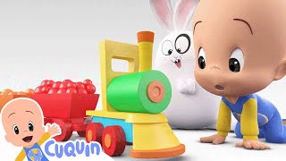 Learn with Cuquin and the colorful train  Educational videos [upl. by Loeb]