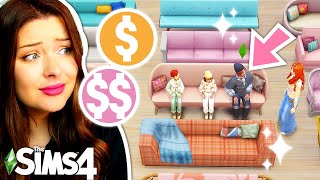 Building in The Sims 4 But a FAMILY Picks Their Own Items [upl. by Leonerd]