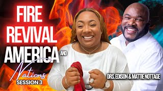 GATES OF FIREFIRE REVIVAL ATLANTA GA  DRS EDISON amp MATTIE NOTTAGE [upl. by Marceau]