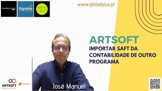 Importação do saft da contabilidade [upl. by Nnylodnewg]