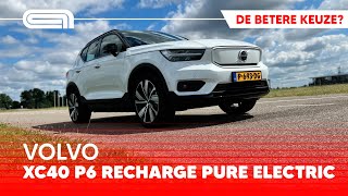 Volvo XC40 Recharge Pure Electric rijtest goedkoopste elektrische Volvo [upl. by Percy155]