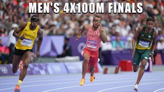 Canada amp South Africa SHOCKS Team US in Mens 4x100 finals  Paris Olympics 2024 [upl. by Ydospahr]