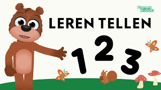 Leren Tellen Van 1 Tot 10  Voor Peuters En Kleuters  Counting From 1 to 10 in Dutch [upl. by Herra447]