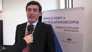 Prof Marco Casaccia  Single Port e Microlaparoscopia [upl. by Nadabb698]