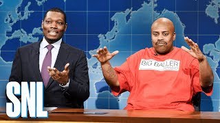 Weekend Update LaVar Ball on Lonzos Year  SNL [upl. by Handbook]