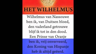 Het Wilhelmus volkslied van Nederland [upl. by Ordep674]