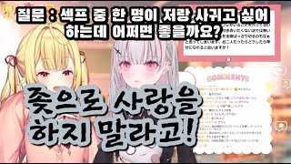 버튜버 연애 상담 코너에 폭탄을 떨어뜨린 남자 [upl. by Fokos]