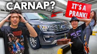 Our CAR Got Stolen Bday Prank Surprise  Ranz and Niana [upl. by Dnamra]