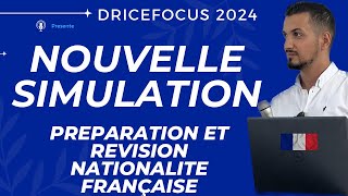 Nouvelle Simulation entretien demande nationalité française  révision collective 2024 [upl. by Rebmik66]