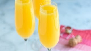 How to Make The Best Mimosa Recipe  Classic Mimosa Cocktail [upl. by Ogilvie391]