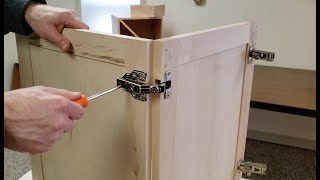 How To Install Corner Susan Door Hinges [upl. by Uzzial170]