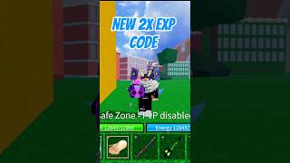 NEW 2X EXP CODE 🥳 2024 roblox bloxfruits bloxfruit viralshorts virals [upl. by Lairbag595]