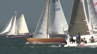 FOLKBOAT YSA Towards the Finish Line ROUND THE ISLAND 2011  COUNT BASIE Louisiana [upl. by Odlanyer]