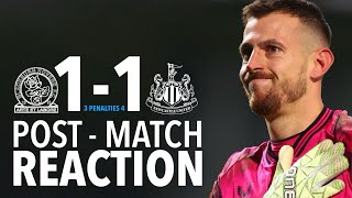 Penalties Win It  Blackburn Rovers 11 Newcastle United  PostMatch Reaction [upl. by Areehs]