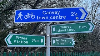 Canvey island loop… didn’t know this existed 15miles [upl. by Horwitz]