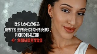 Relações Internacionais Feedback 4º Semestre [upl. by Aliwt823]