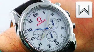 Omega De Ville Chronoscope Olympic Chronograph 48462032 Luxury Watch Review [upl. by Chuah415]