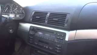 BMW E46 How to Remove Centre Vent [upl. by Rebmit]