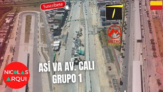 Así va Construcción de TransMilenio Avenida Cali entre Av Circunvalar Sur y Av Bosa en Bogotá 🇨🇴 [upl. by Scibert331]