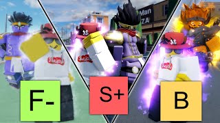 Ranking The NEWEST Jojo Games on Roblox [upl. by Rosenblatt]