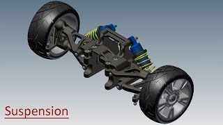 Suspension Video Tutorial Autodesk Inventor [upl. by Ettevram]