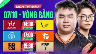 TDT vs VGM l TV vs FL l GGL vs SGP l ĐTDV Mùa Đông 2023  Vòng Bảng  0710 [upl. by Coffee]