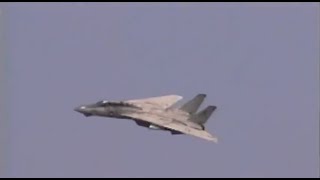 F14 Tomcat Demonstration by Dale Snodgrass  1996 Cleveland National Air Show [upl. by Matthaus915]