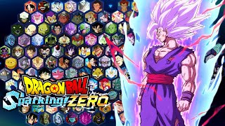 ALL 164 PLAYABLE CHARACTERS  Dragon Ball Sparking Zero PS5  Full Roster Predictions dragonball [upl. by Gaskins]